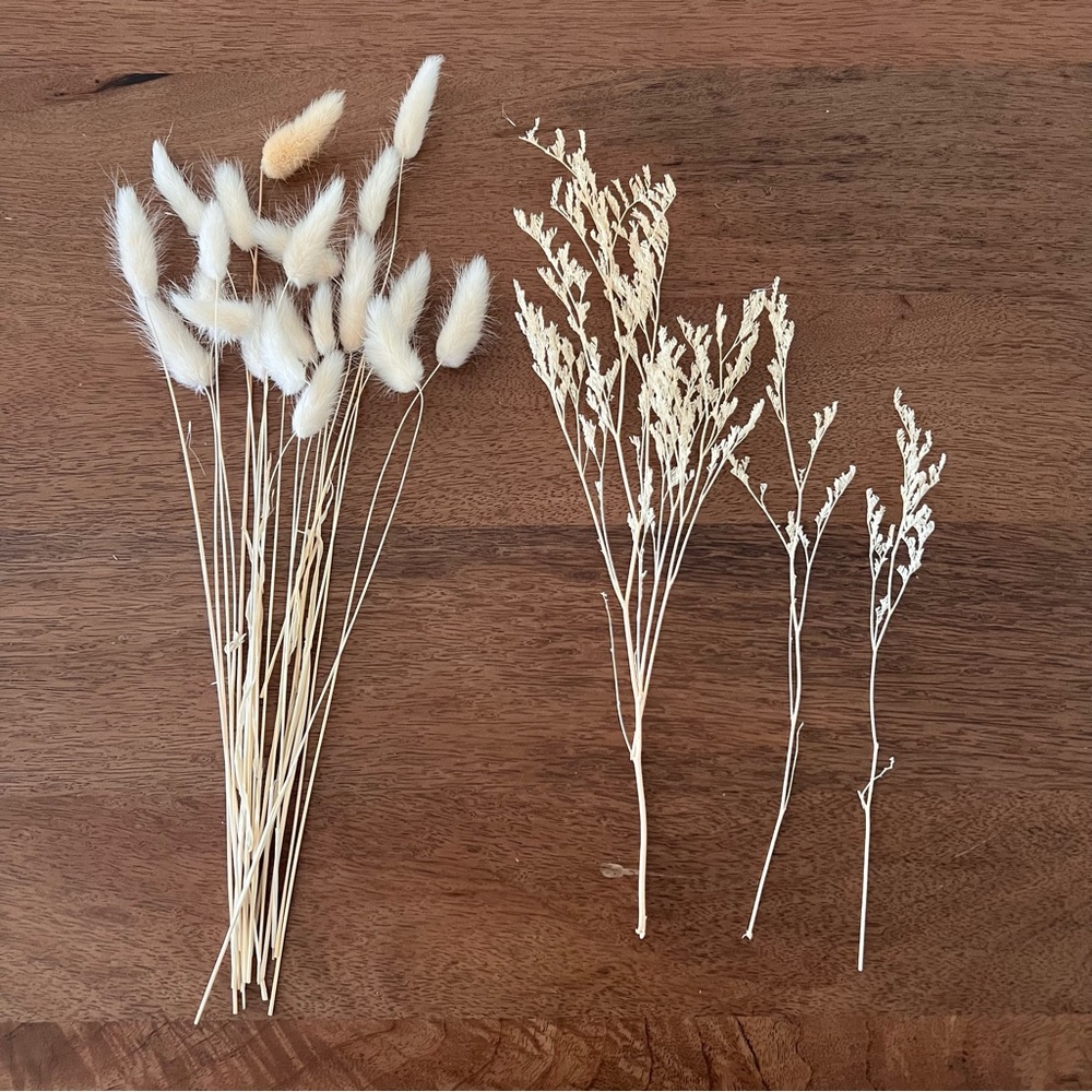 Dried Natural Bunny Tail Floral Bundle